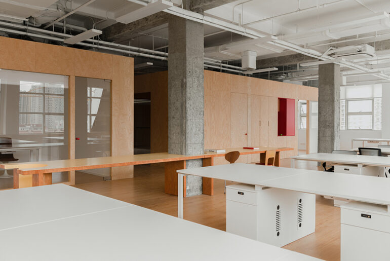 Elevating Workspace: Tagi. Office by Woodo Studio