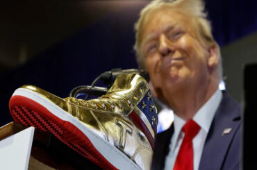 Trump's Sold-Out Sneakers A Collector's Craze